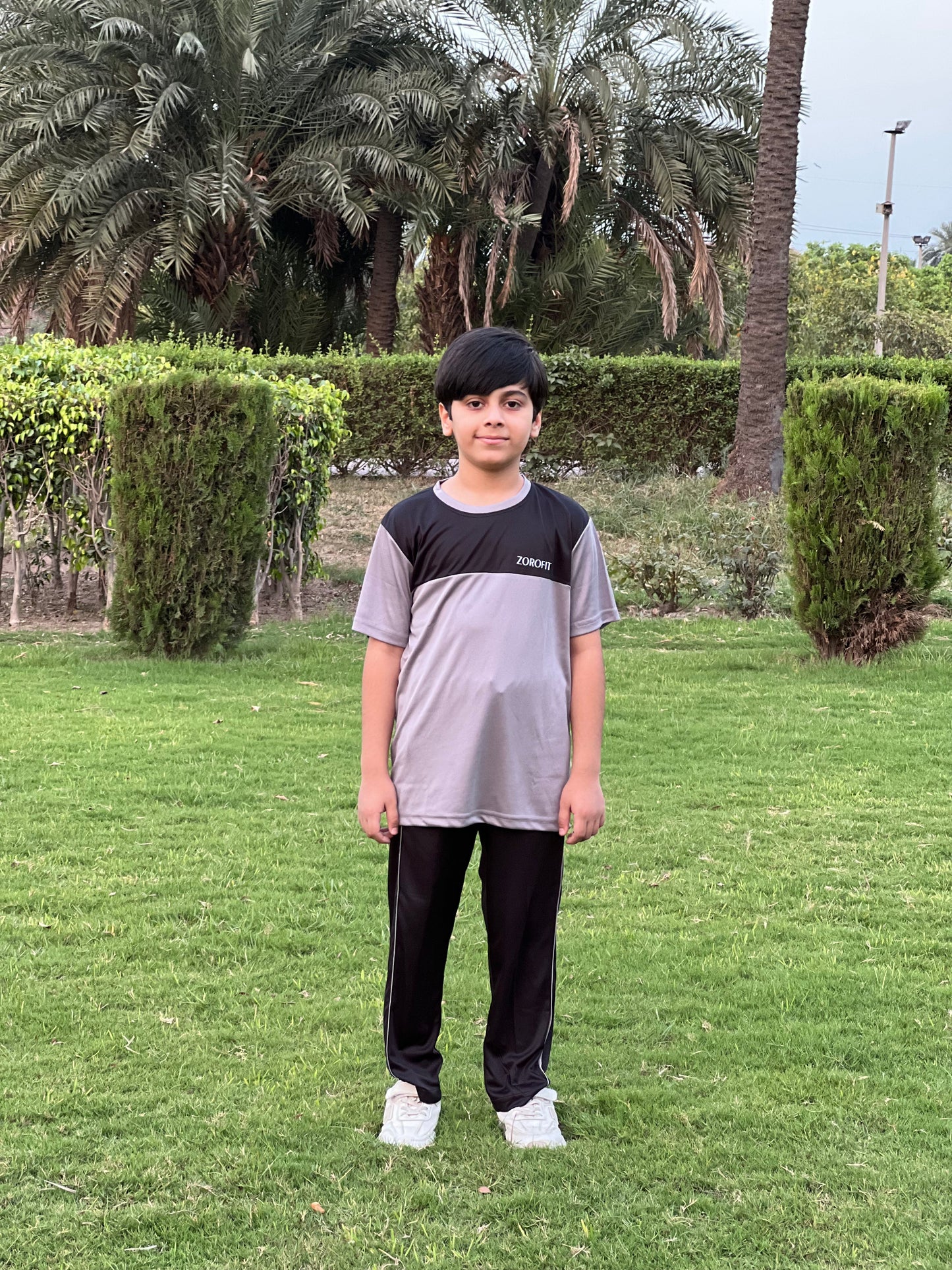 Graphite Black kids tracksuit