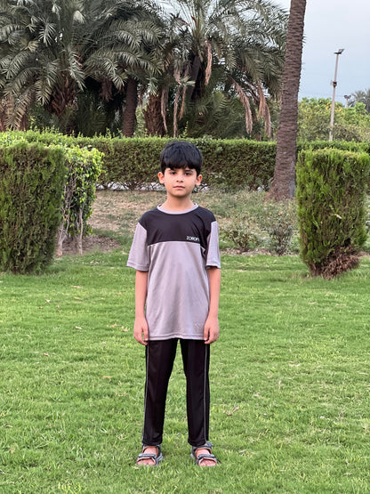 Graphite Black kids tracksuit
