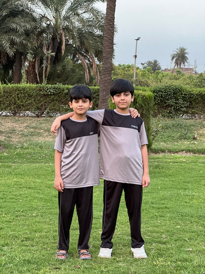 Graphite Black kids tracksuit
