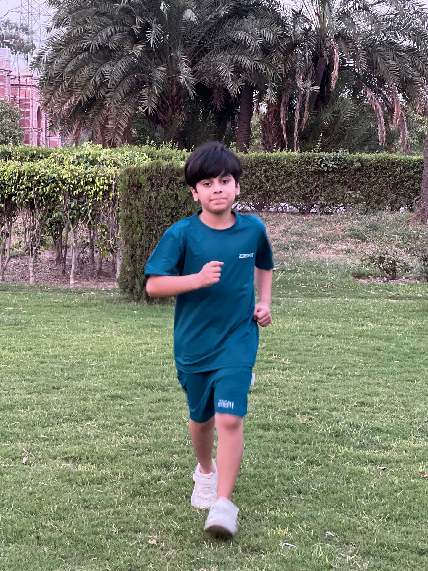 Zinc Mesh Dryfit kids Tracksuit with shorts