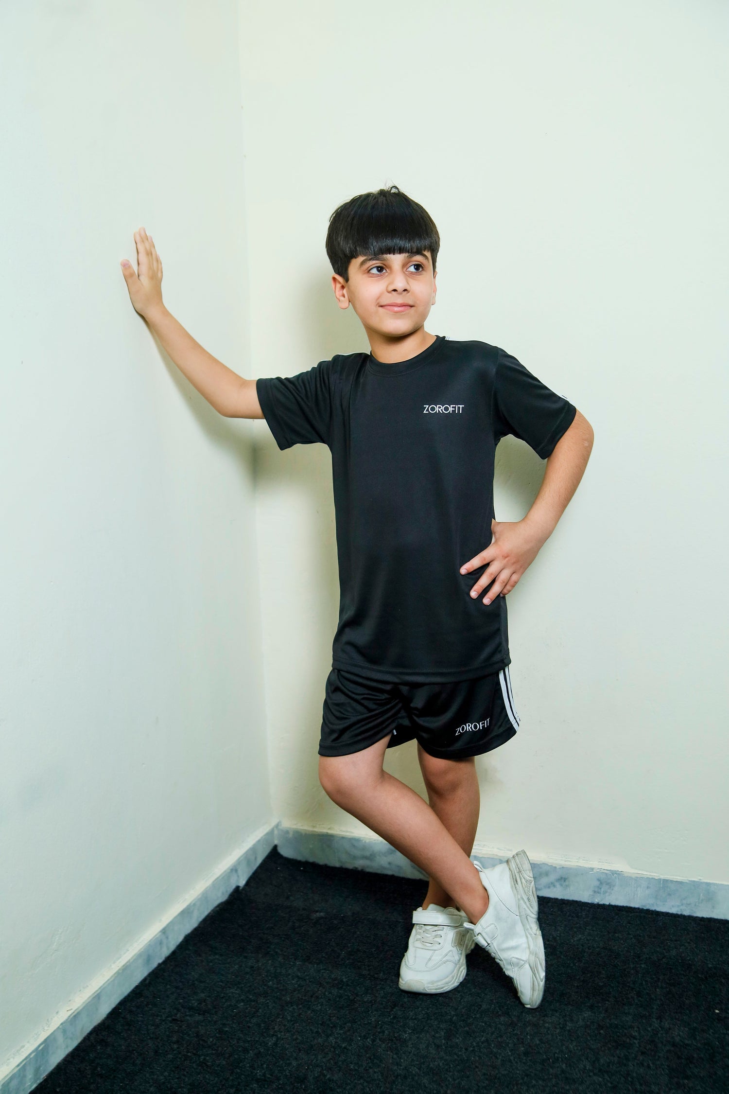 Zorofit black tracksuit for boys